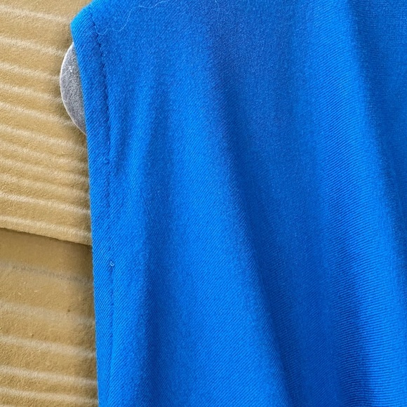 Kobi Halperin Maureen Jersey Faux Wrap Sheath Dress in Blue Size XS - Picture 5 of 9